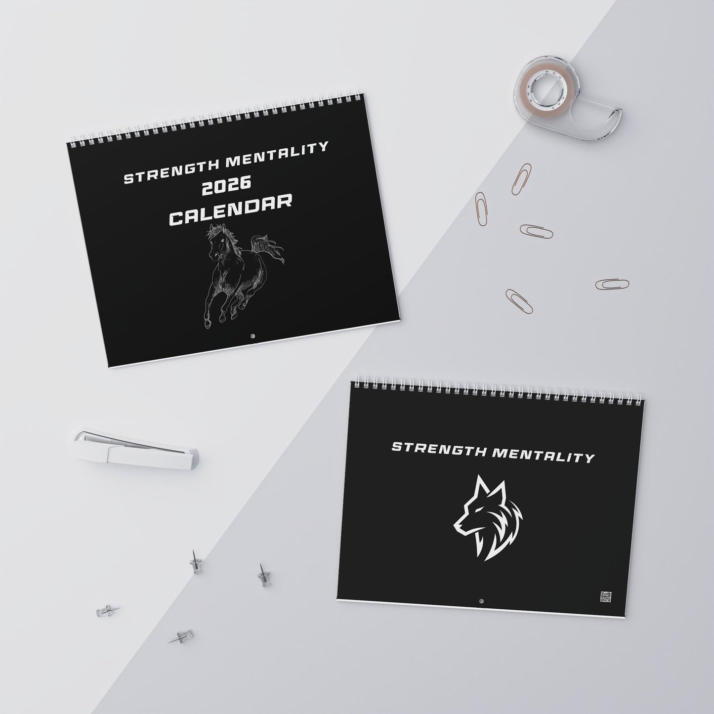 Discipline Is Freedom Wall Calendar – Monthly 2026 Motivational Planner