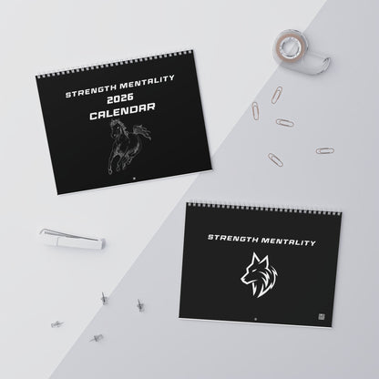 Discipline Is Freedom Wall Calendar – Monthly 2026 Motivational Planner